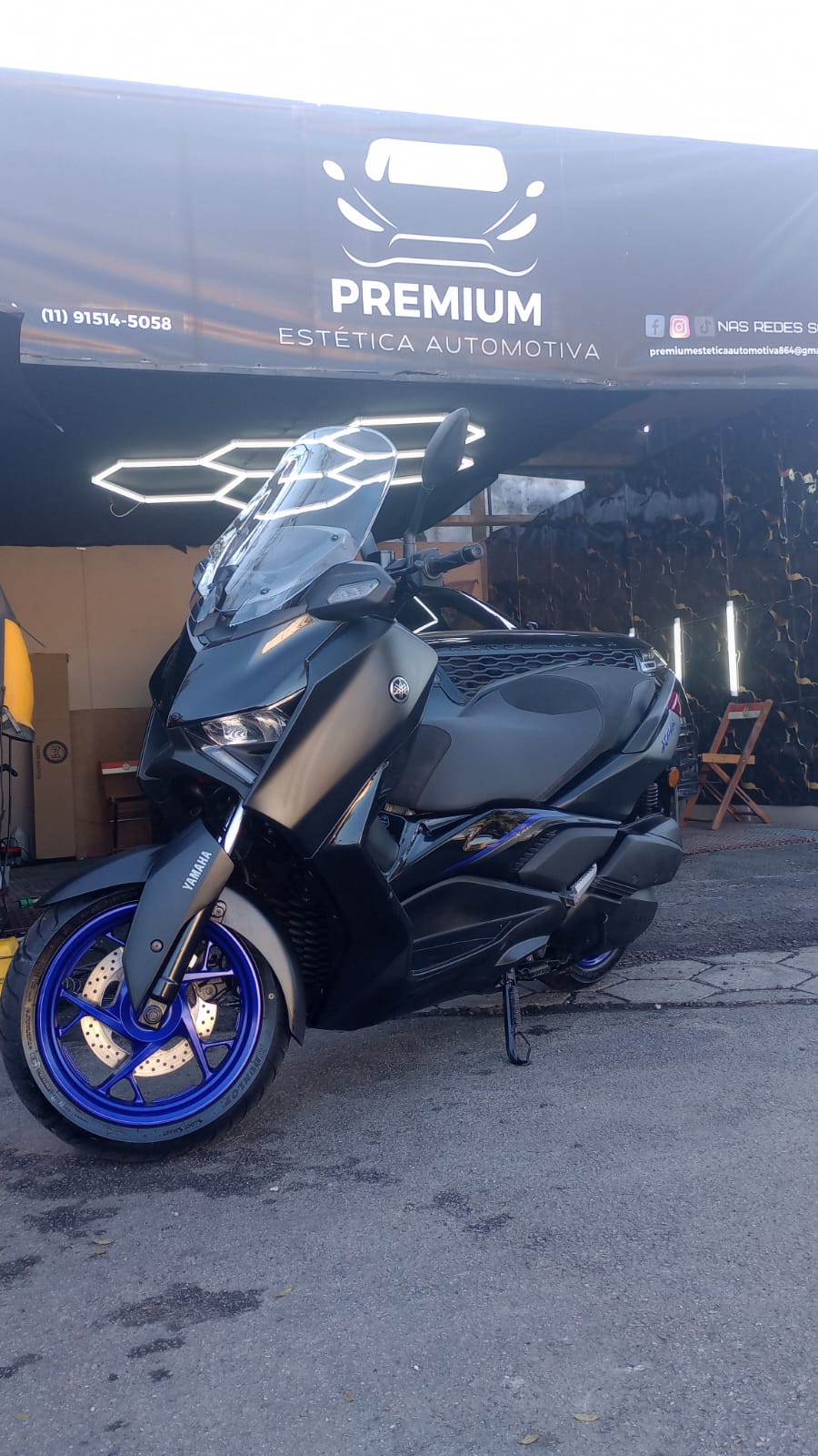 Trabalho de estética automotiva